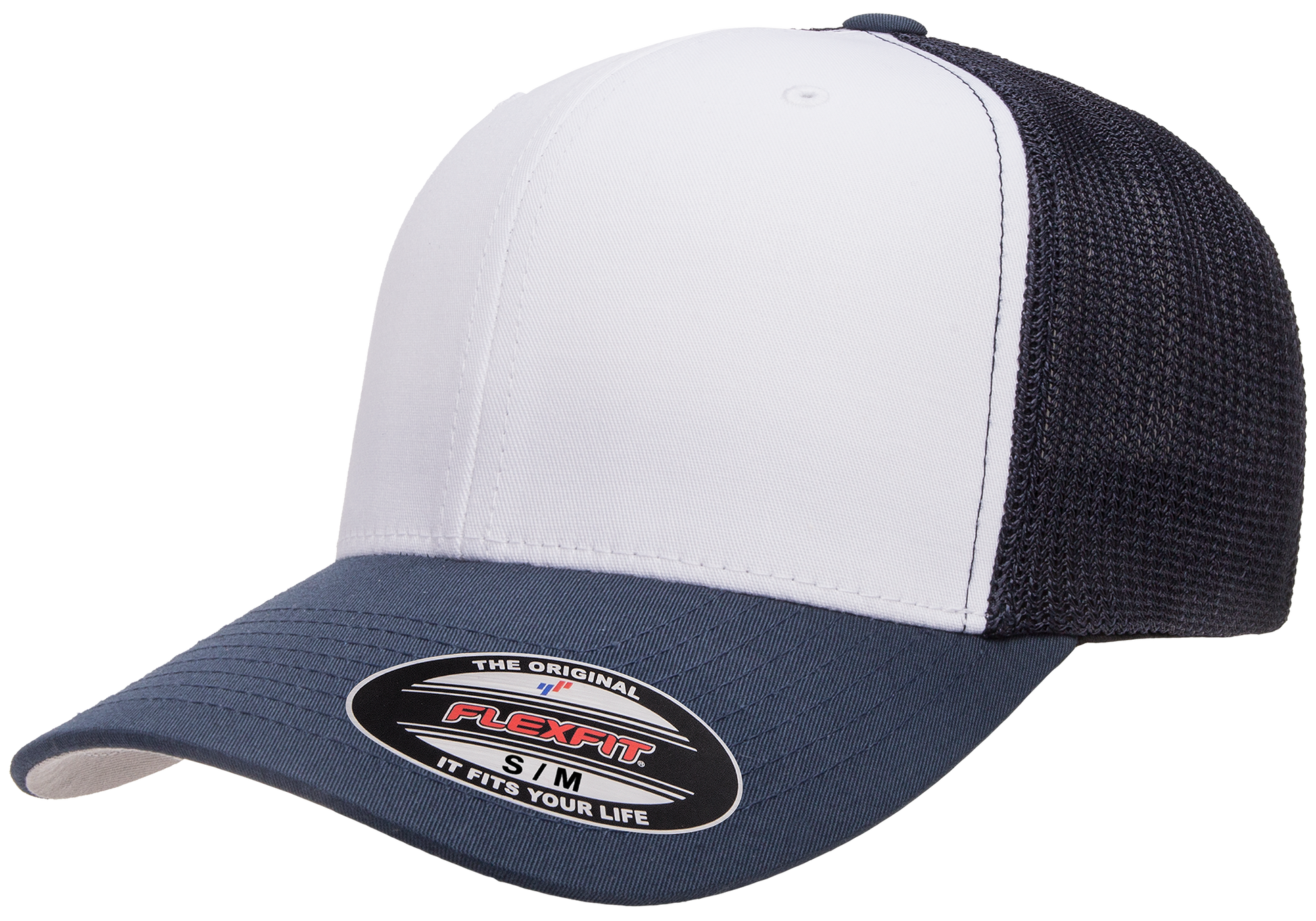 Flexfit® trucker mesh cap - white front panels