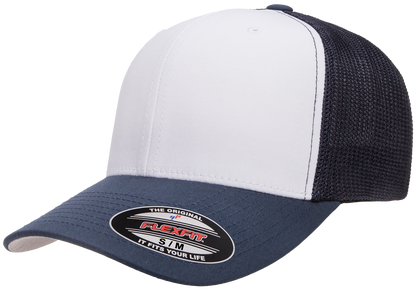 Flexfit® trucker mesh cap - white front panels