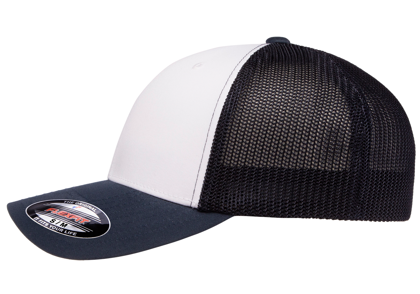 Flexfit® trucker mesh cap - white front panels
