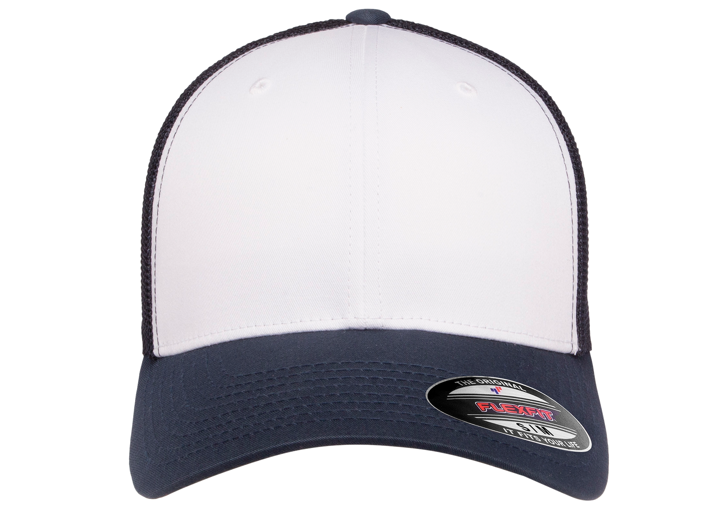 Flexfit® trucker mesh cap - white front panels