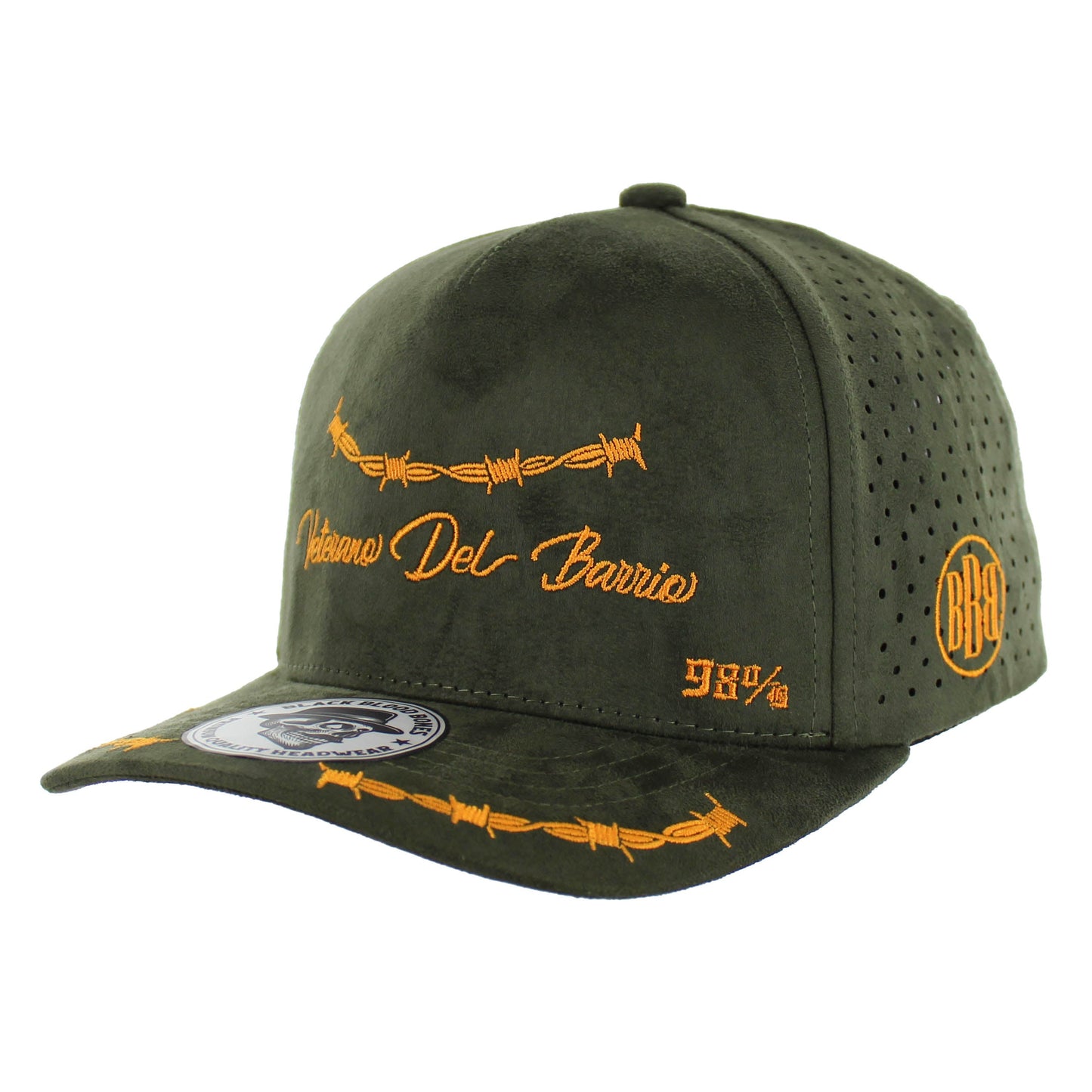 BBB001-22 - VETERANO DEL BARRIO - Olive Suede