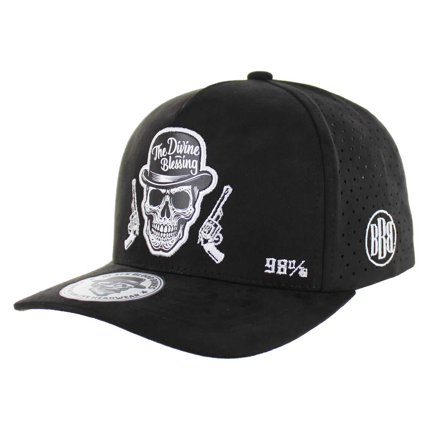 BBB002-1 - THE DIVINE BLESSING - Black Suede