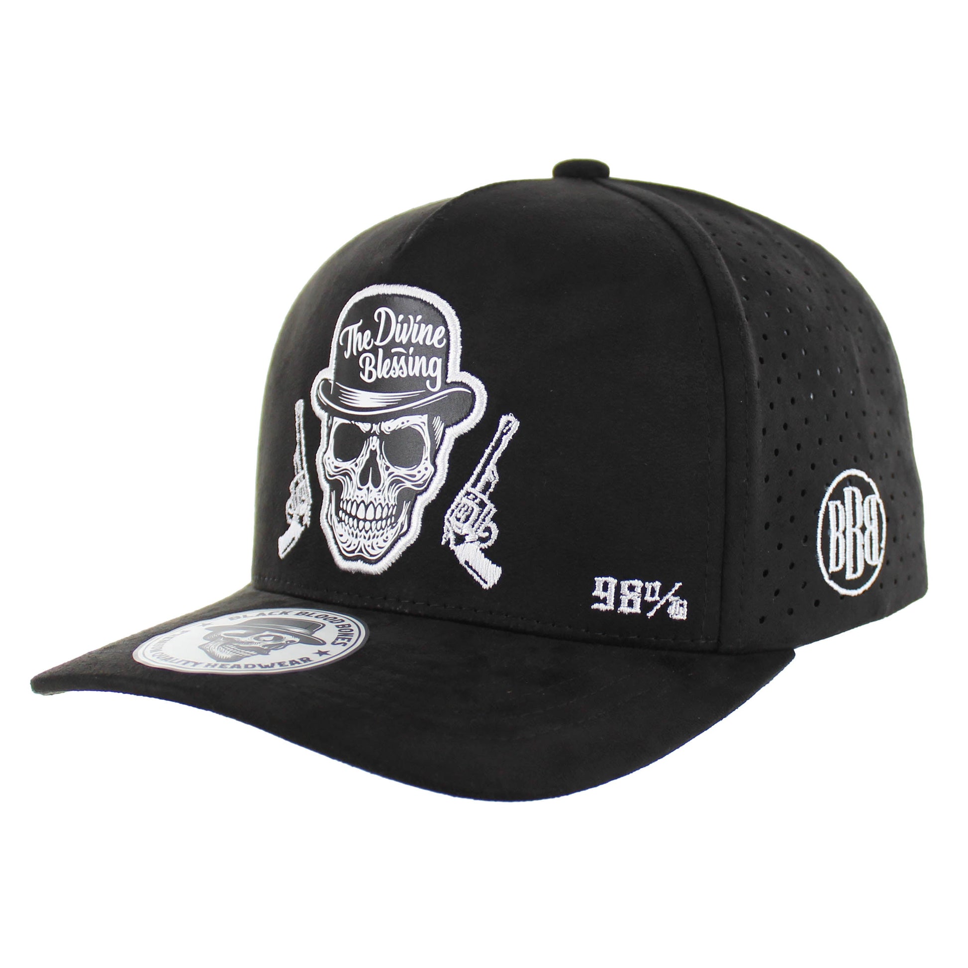 BBB002-1 - THE DIVINE BLESSING - Black Suede