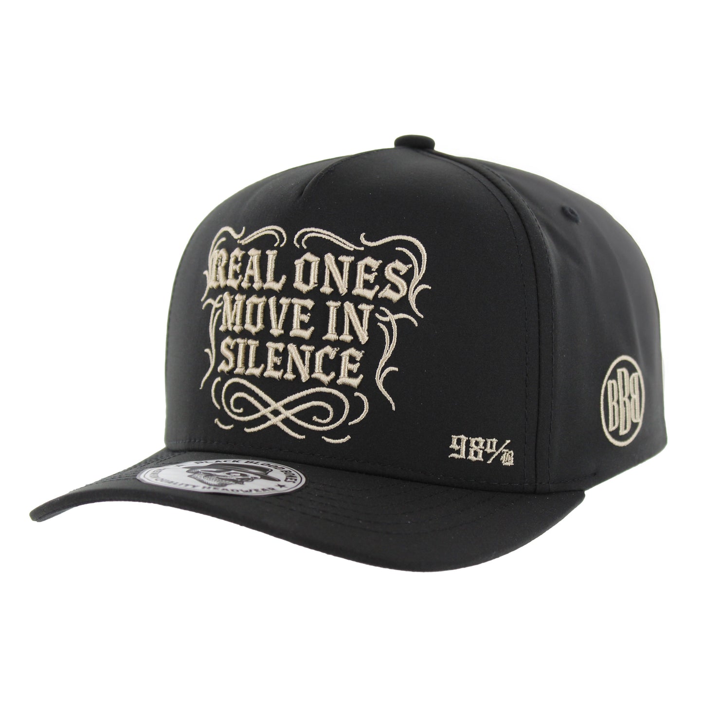 BBB007-3 - REAL ONES MOVE IN SILENCE - Black Hydro