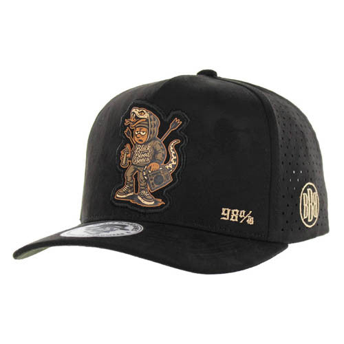 BBB011-1 - STREET CULTURE - Black Suede