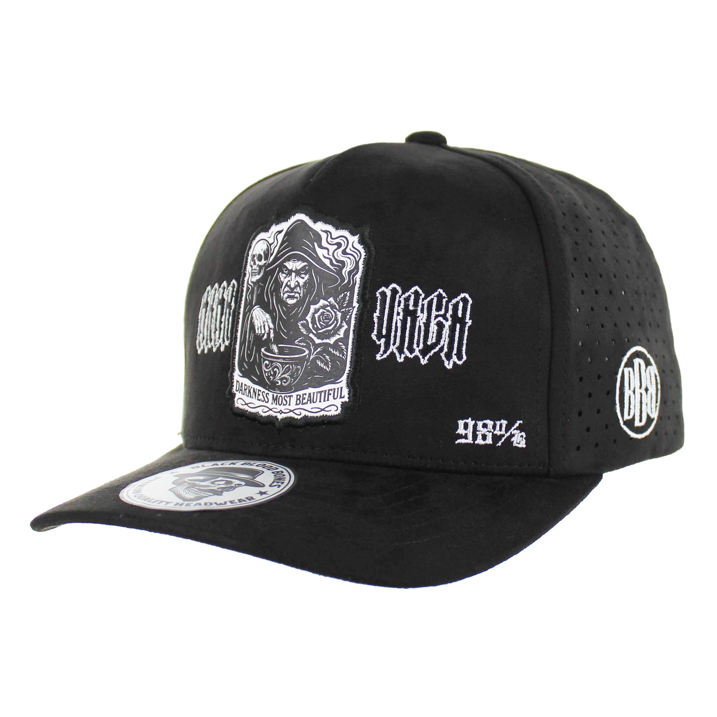 BBB014-1 - BABA YAGA - Black Suede