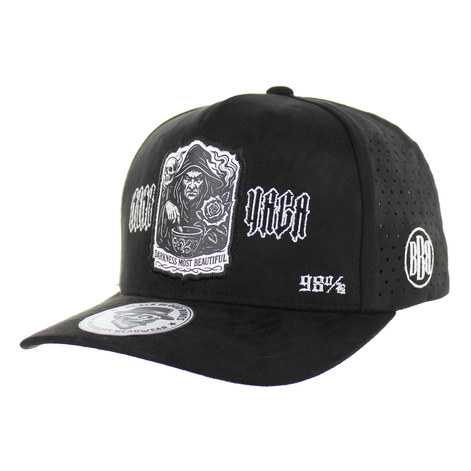 BBB014-1 - BABA YAGA - Black Suede