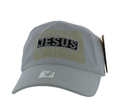 BM980 Jesus Cotton Baseball Cap (Solid White)