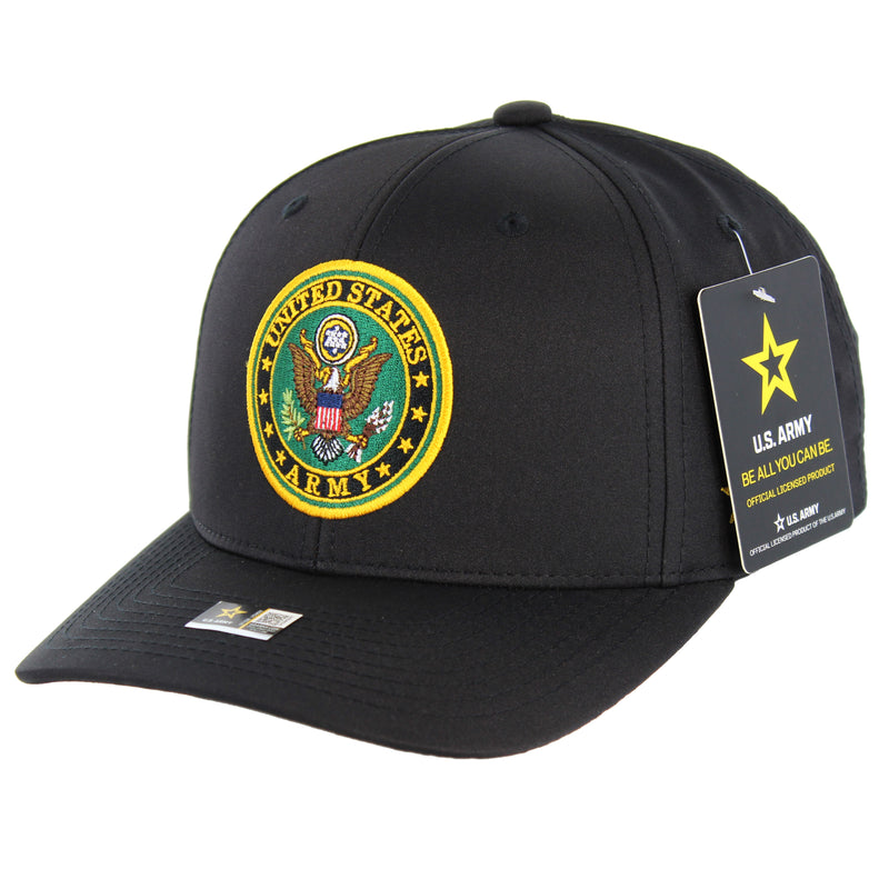 CK-AR003-1 - ARMY SEAL (EMBROIDERY) CAP - BLACK