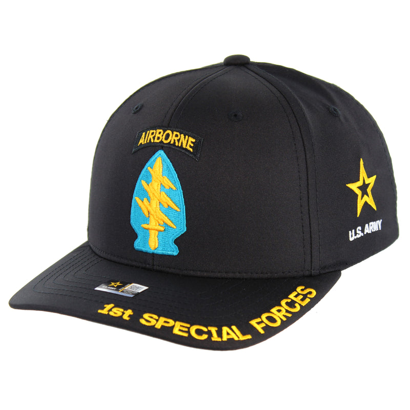 CK-AR023 - 1ST SPECIAL FORCES COMMAND CAP - BLACK
