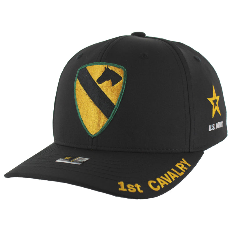 CK-AR024-1 - 1ST CAVALRY CAP - BLACK