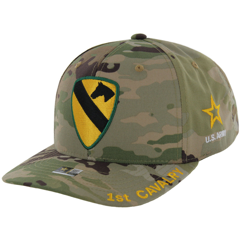 CK-AR024-2 - 1ST CAVALRY CAP - CAMO