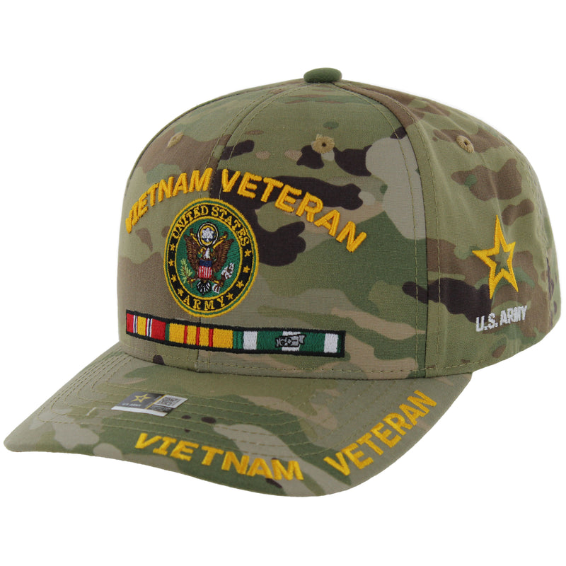 CK-AR035-3 - VIETNAM VETERAN CAP - CAMO