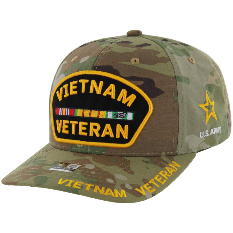 CK-AR037-3 - VIETNAM VETERAN CAP - CAMO