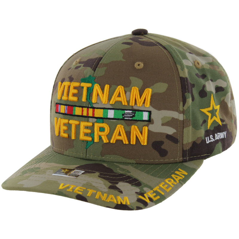 CK-AR043-3 - VIETNAM VETERAN CAP - CAMO