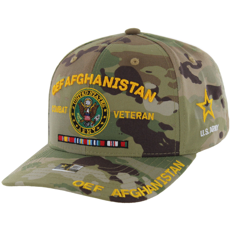 CK-AR073-2 - OEF AFGHANISTAN COMBAT VETERAN CAP - CAMO