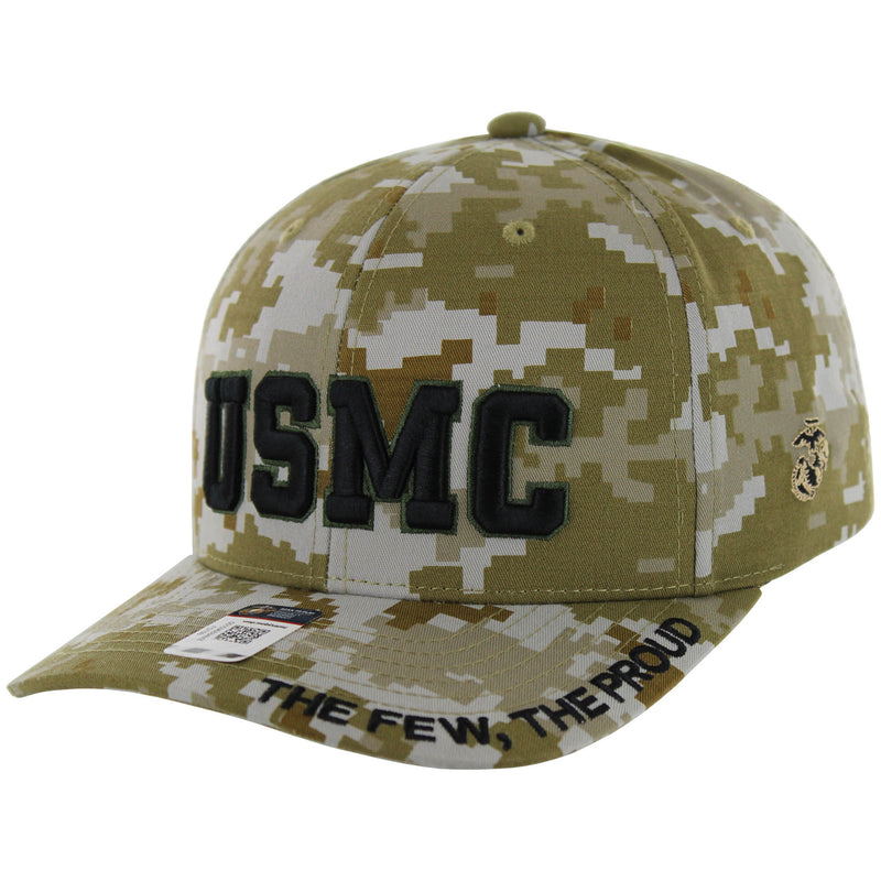 CK-MR005-03 - USMC LETTERING CAP - CAMO