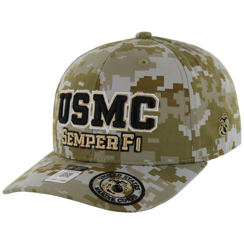 CK-MR006-03 - USMC SEMPER FI CAP - CAMO