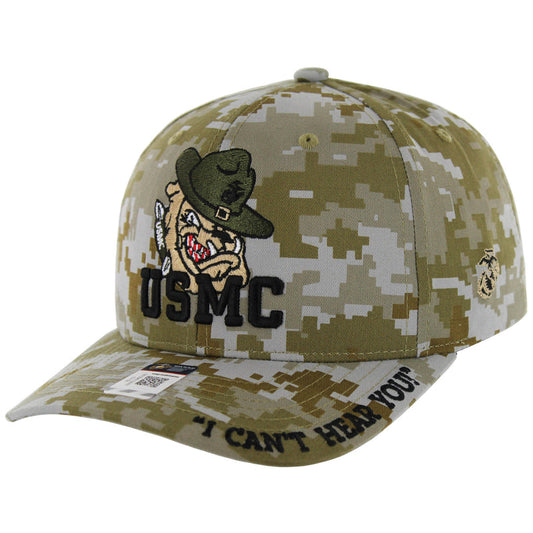 CK-MR009-03 - USMC BULLDOG CAP - CAMO