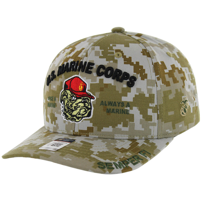 CK-MR010-03 - MARINE CORPS BULLDOG CAP - CAMO