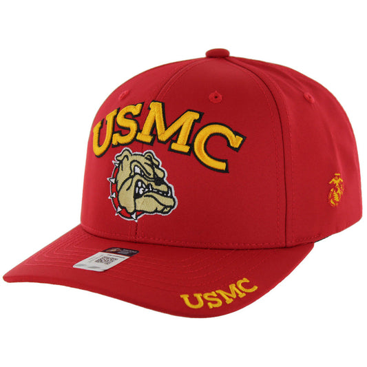 CK-MR011-02 - USMC BULLDOG LETTERING CAP - RED