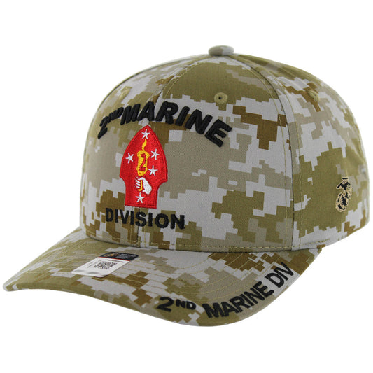 CK-MR016-03 - 2ND MARINE DIVISION CAP - CAMO