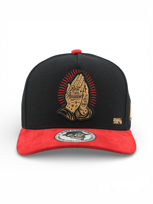 Cotton + Suede Visor