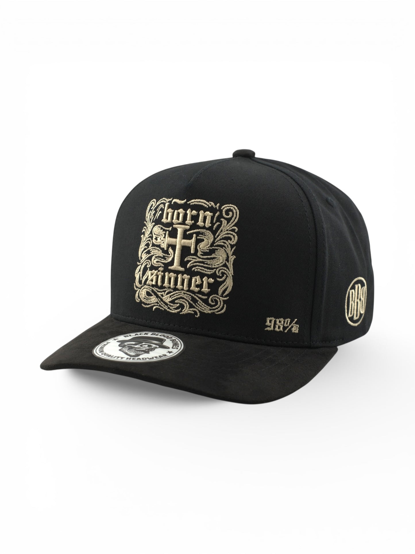 Cotton + Suede Visor