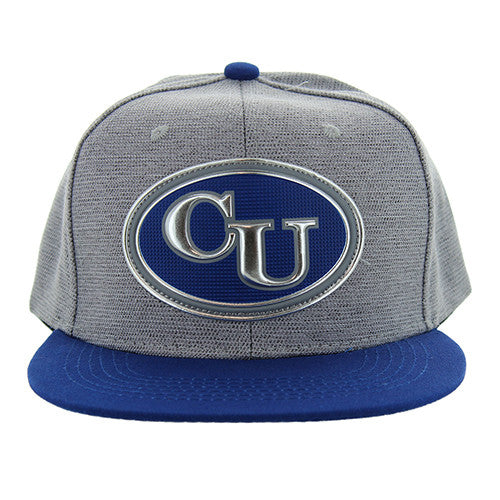 SM794 Cuba Snapback Cap (grey & royal)