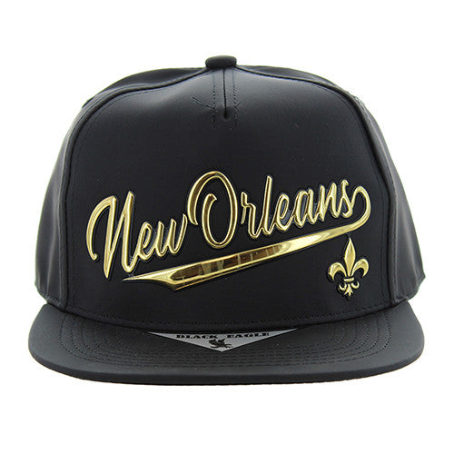 SM172 NEW ORLEANS , MATTE PU - BLACK