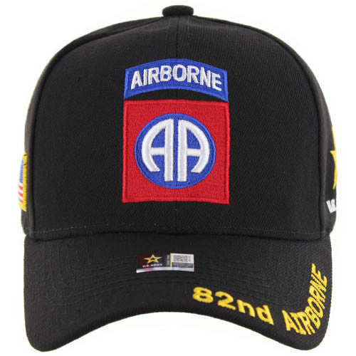 JM-ARC025 LICENSED U.S. ARMY 82ND AIRBORNE - BLACK