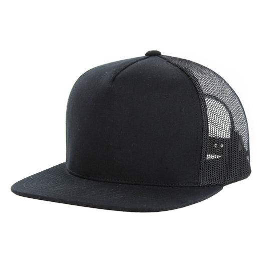 K301FT - 5 PANEL TRUCKER - Navy/White