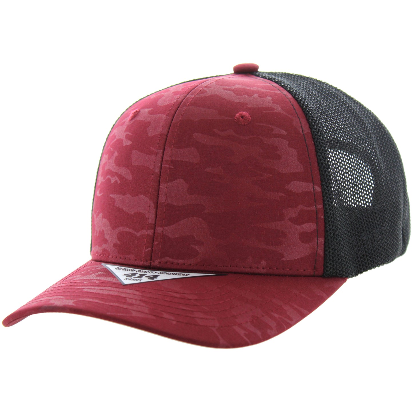 K414SMC - FLEX TRUCKER - Burgundy Camo