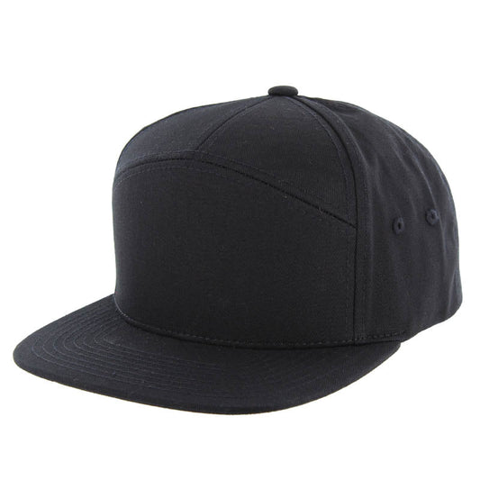 K707 - 7 PANEL COTTON CAP - Khaki