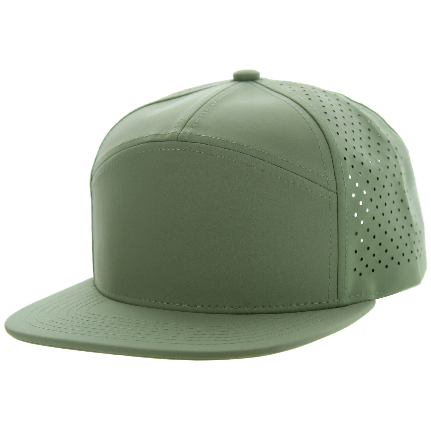 K707DP - 7 PANEL PERFORATED SUBTONE CAP - Sage