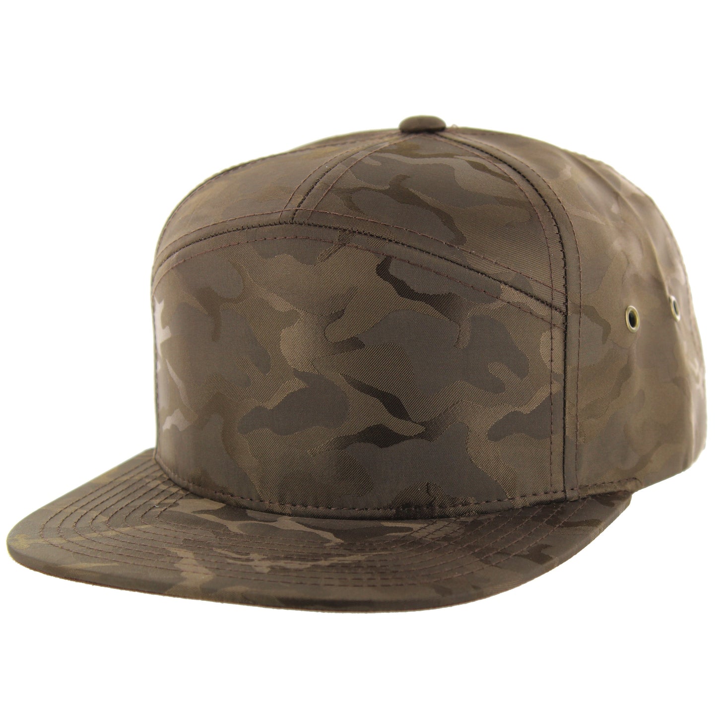 K707NC - NYLON CAMO HAT - Brown