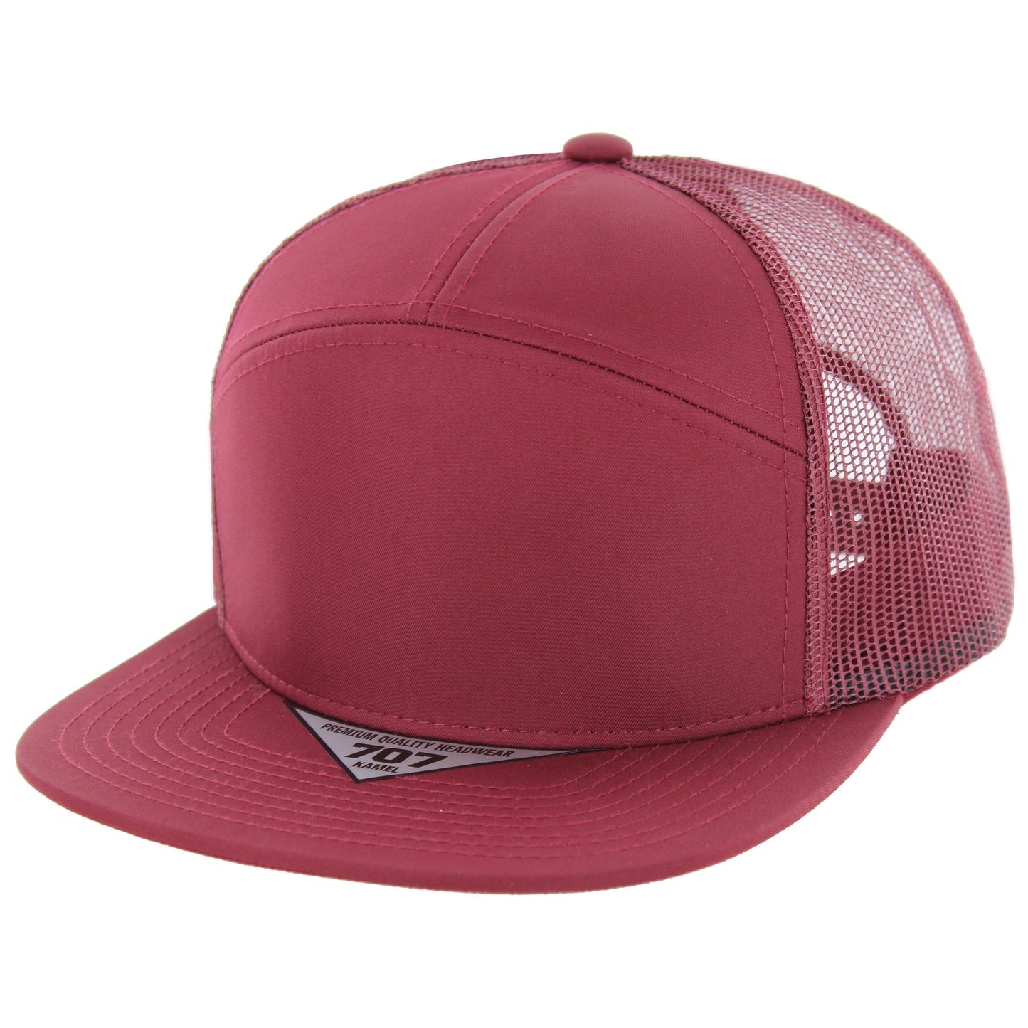 K707NT - 7 PANEL NANO TWILL TRUCKER