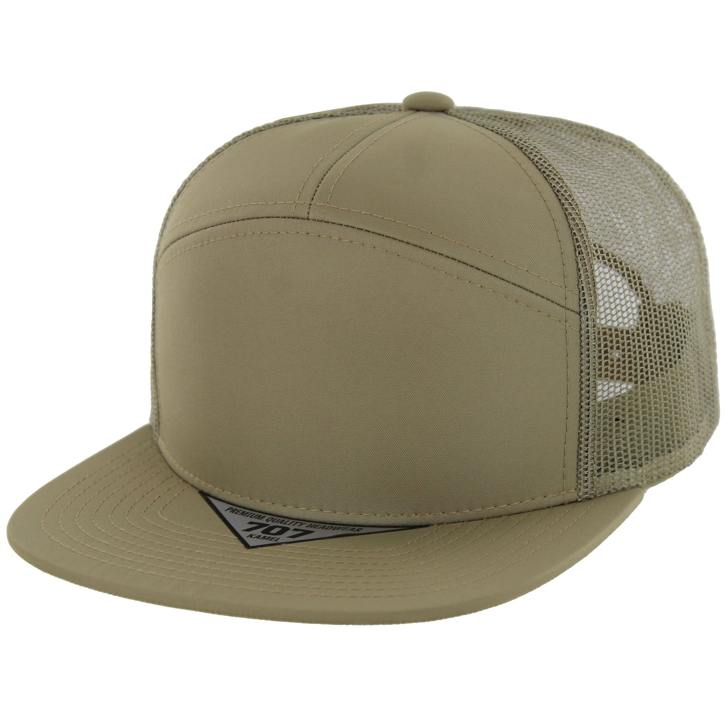 K707NT - 7 PANEL NANO TWILL TRUCKER