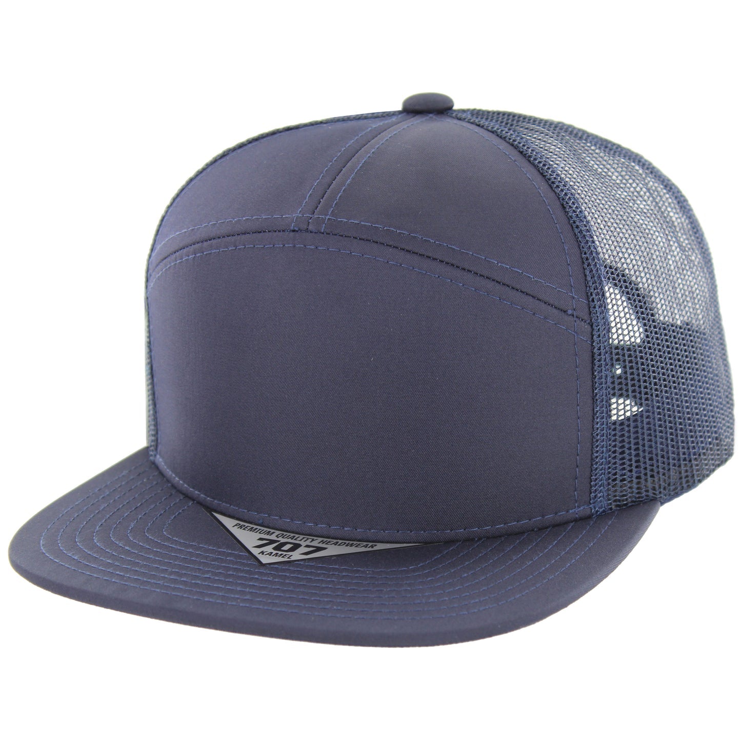 K707NT - 7 PANEL NANO TWILL TRUCKER