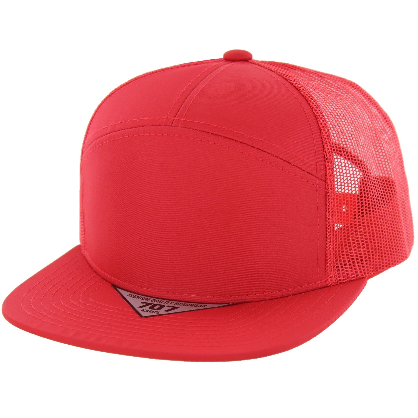 K707NT - 7 PANEL NANO TWILL TRUCKER