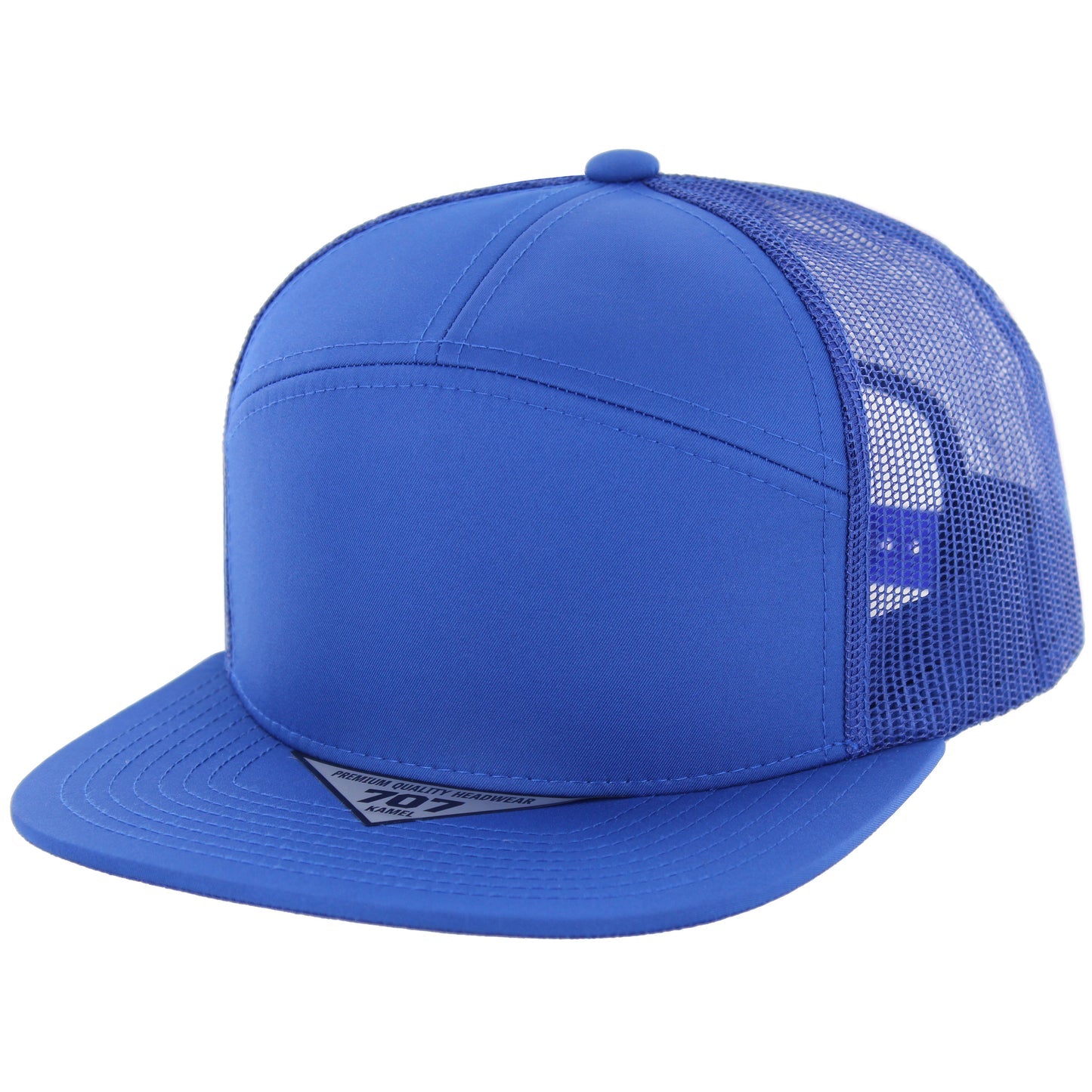 K707NT - 7 PANEL NANO TWILL TRUCKER