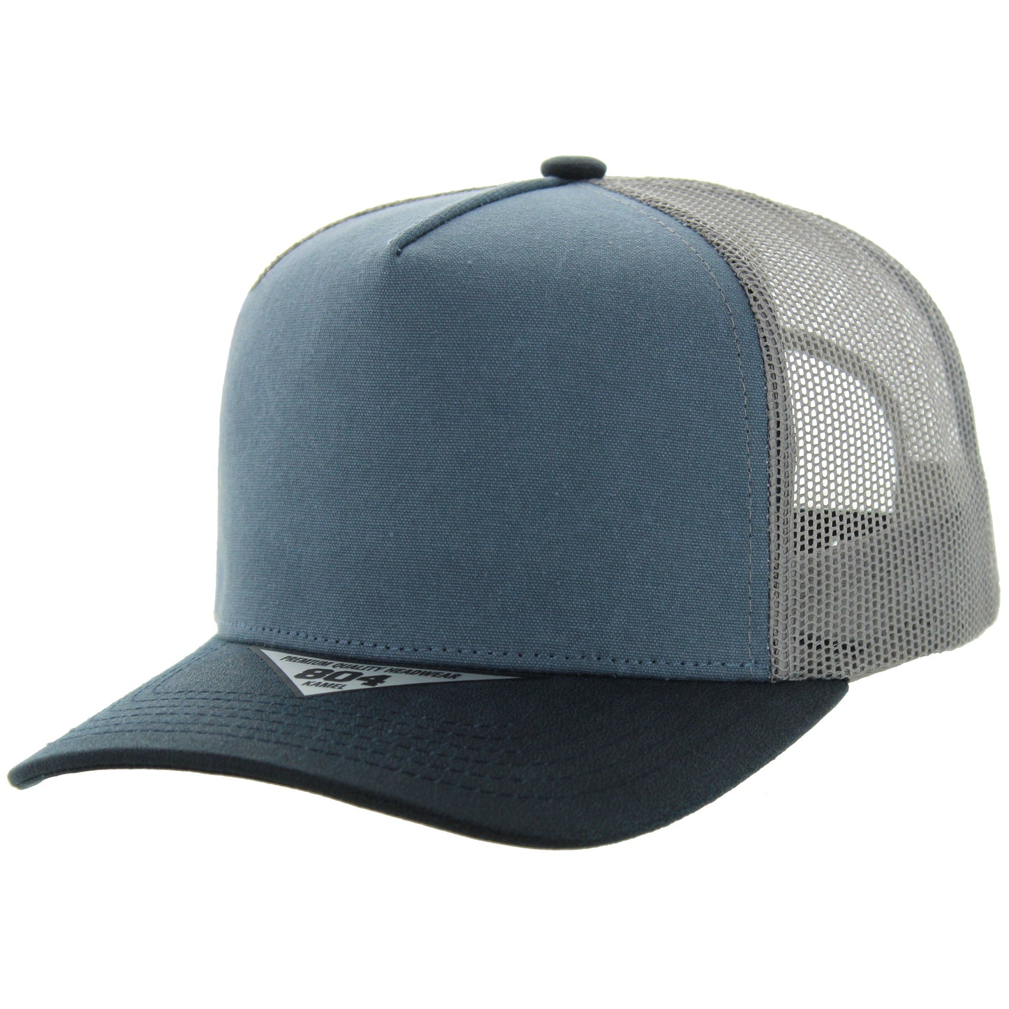 K804COT - CANVAS OIL TRUCKER - Indigo Blue/Navy/Grey