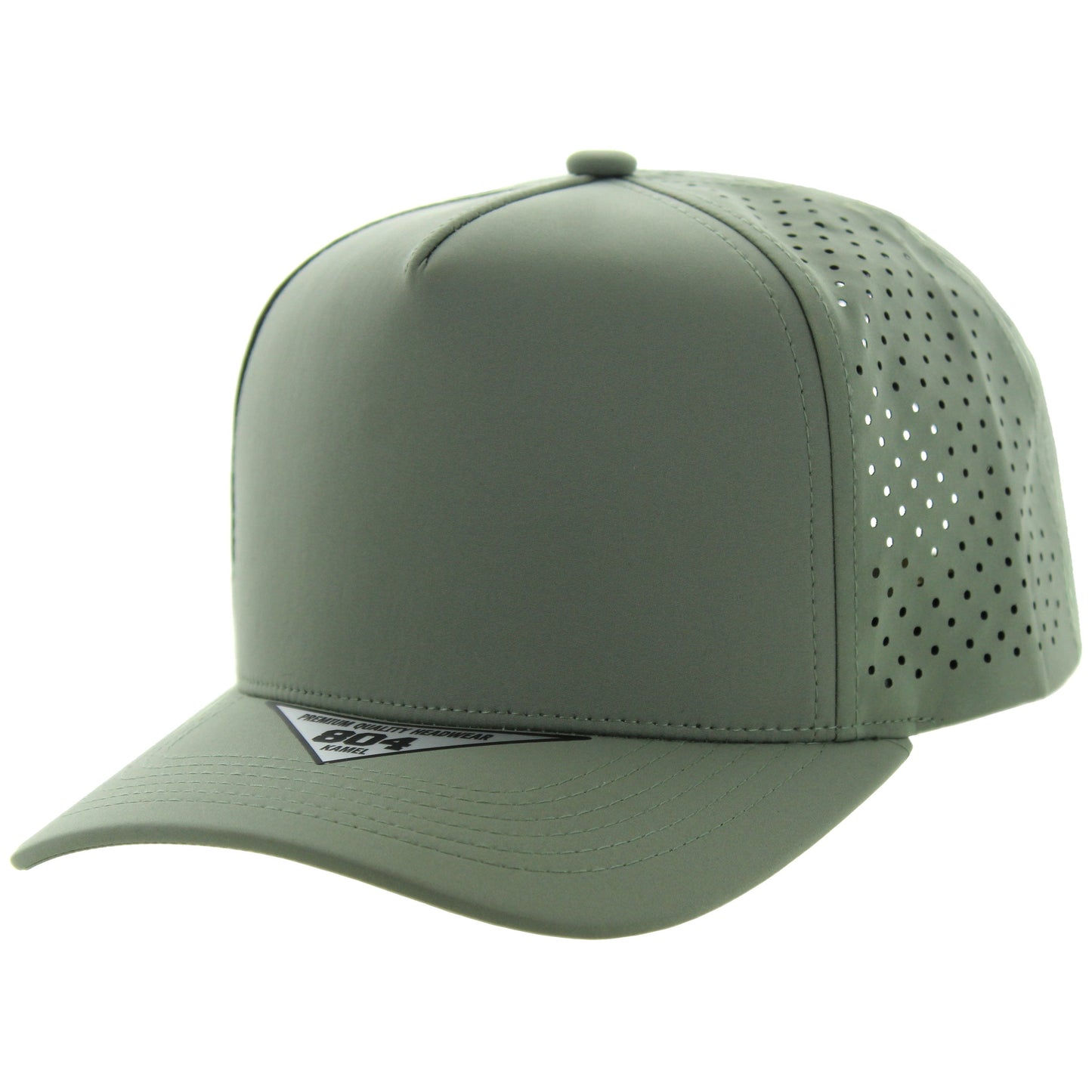 K804DP - 5 PANEL PERFORATED CAP - Sage