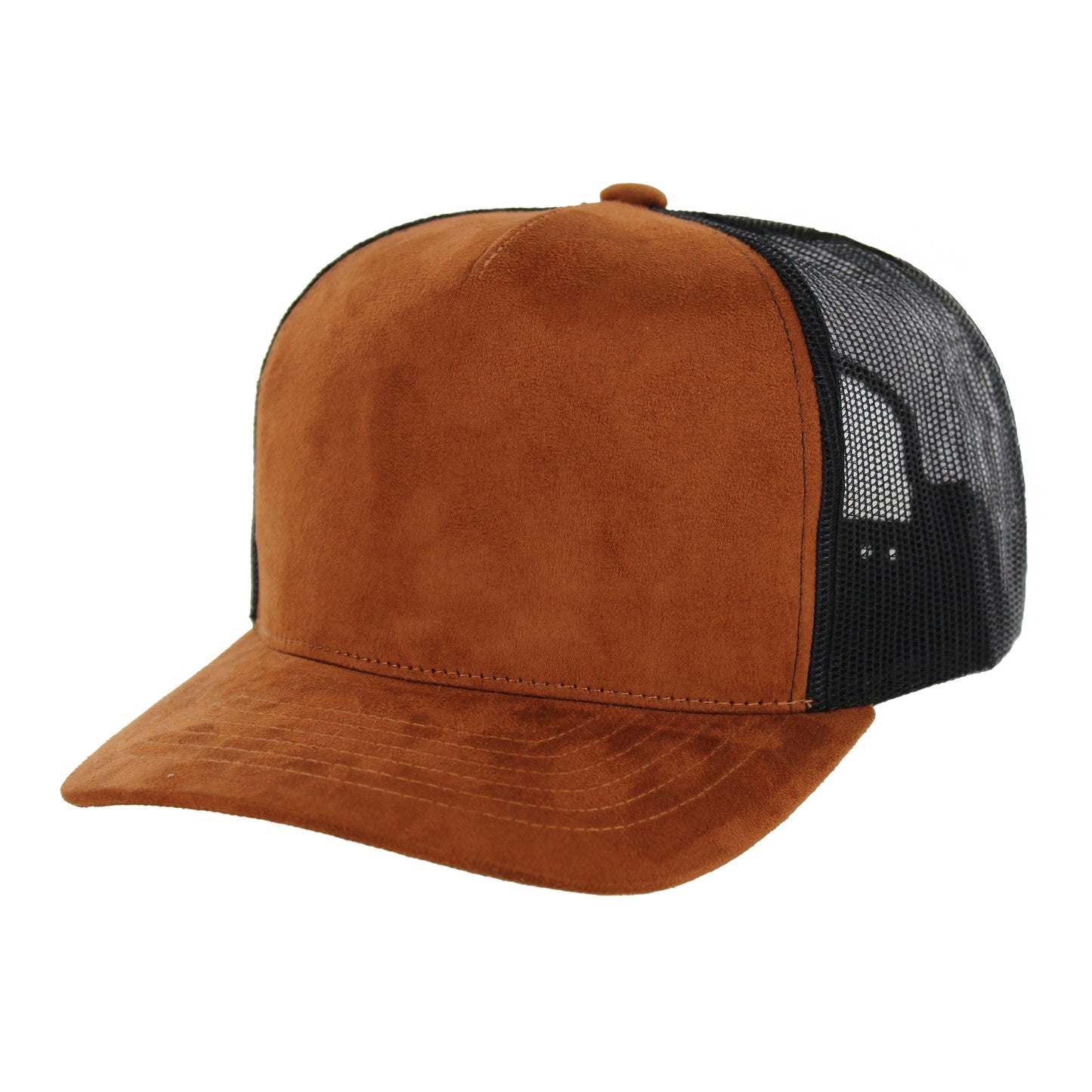 K804ST - SUEDE TRUCKER - Caramel/Black
