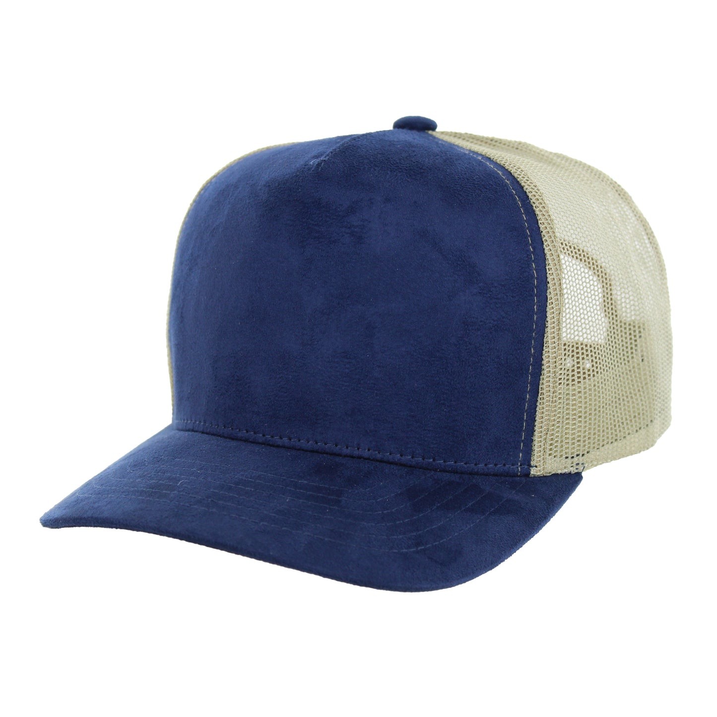 K804ST - SUEDE TRUCKER - Navy/Khaki