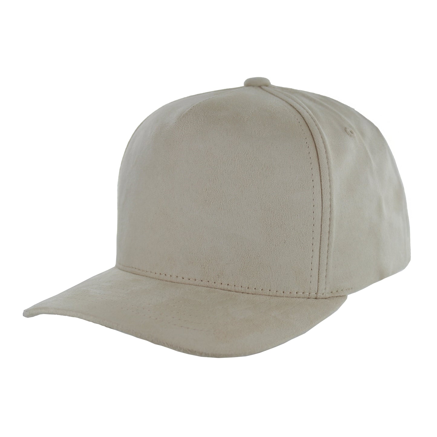 K804S - 5 PANEL FULL SUEDE CAP