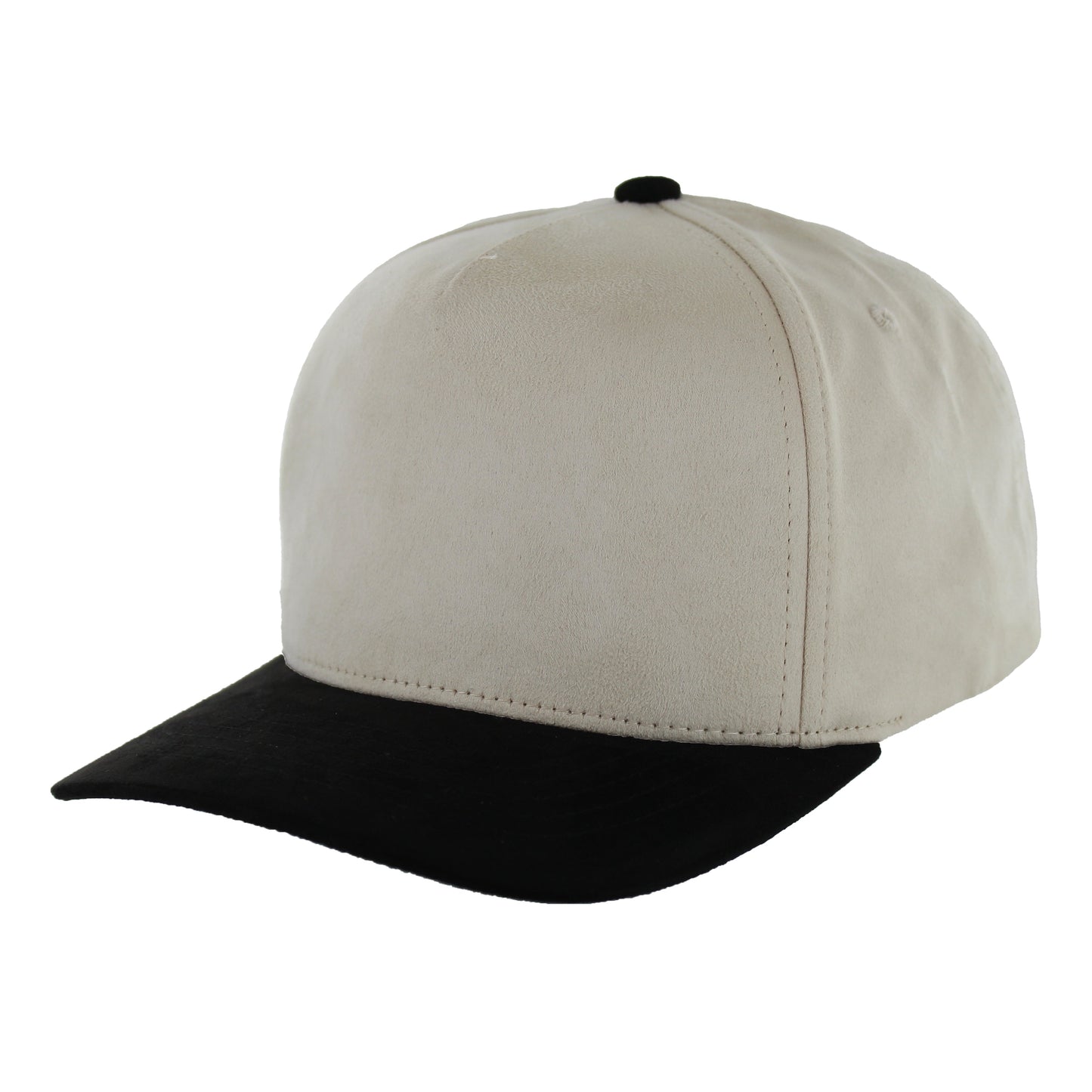 K804S - 5 PANEL FULL SUEDE CAP