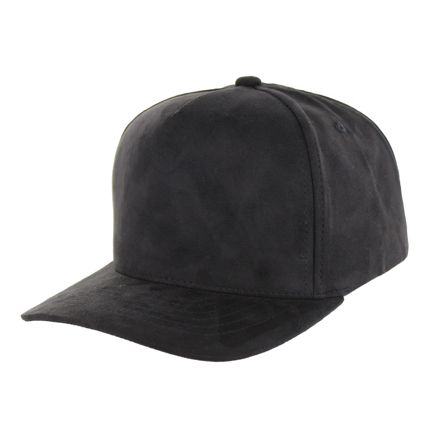 K804S - 5 PANEL FULL SUEDE CAP