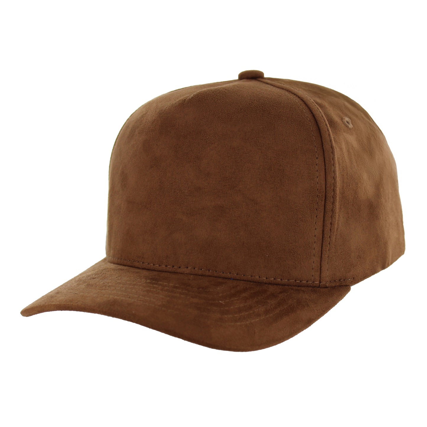 K804S - 5 PANEL FULL SUEDE CAP