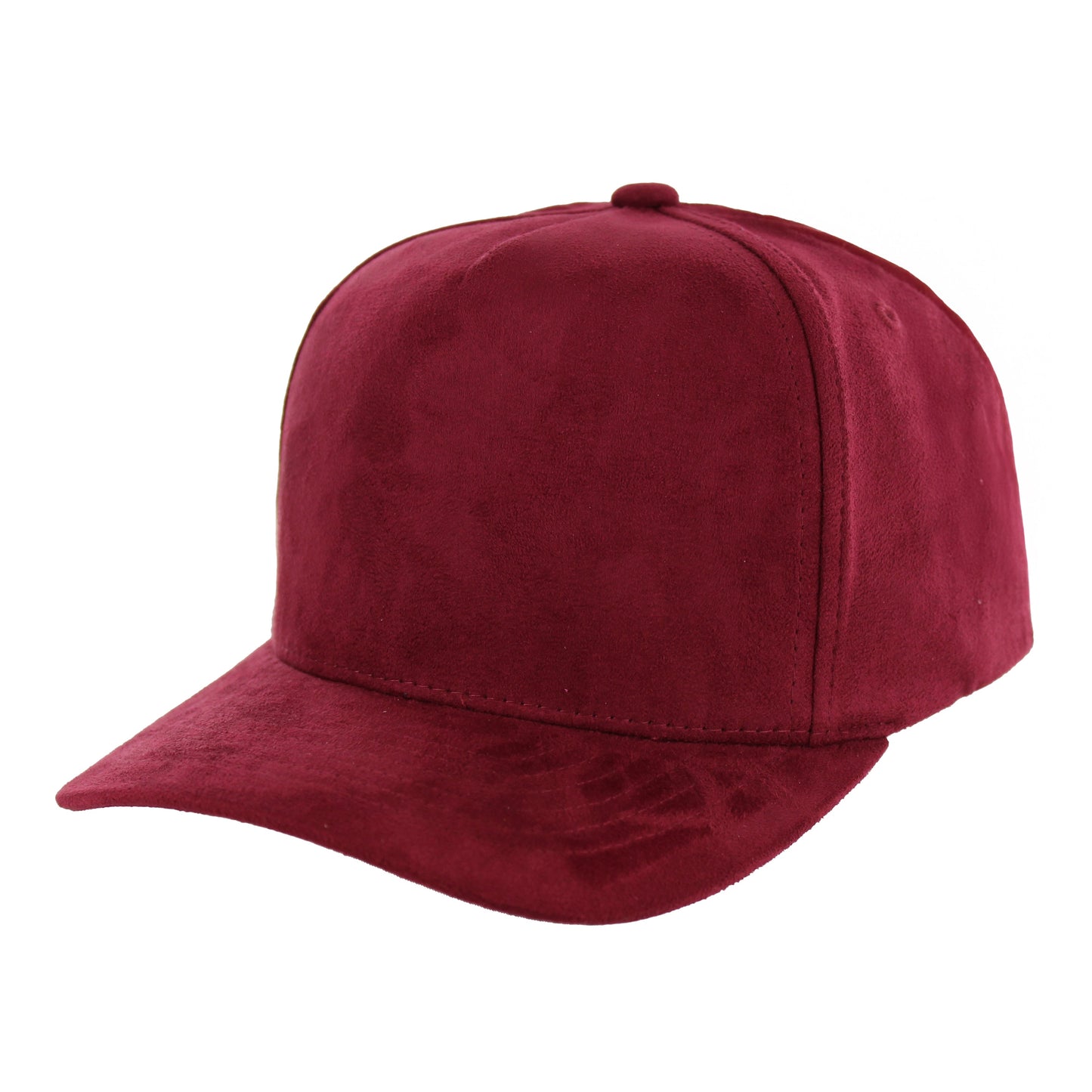 K804S - 5 PANEL FULL SUEDE CAP
